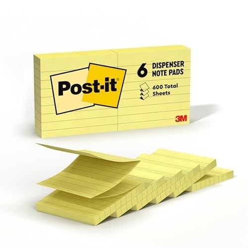 Canary Yellow Accordion Pop Up Refill Notes 3×3 600 Count For Dispenser