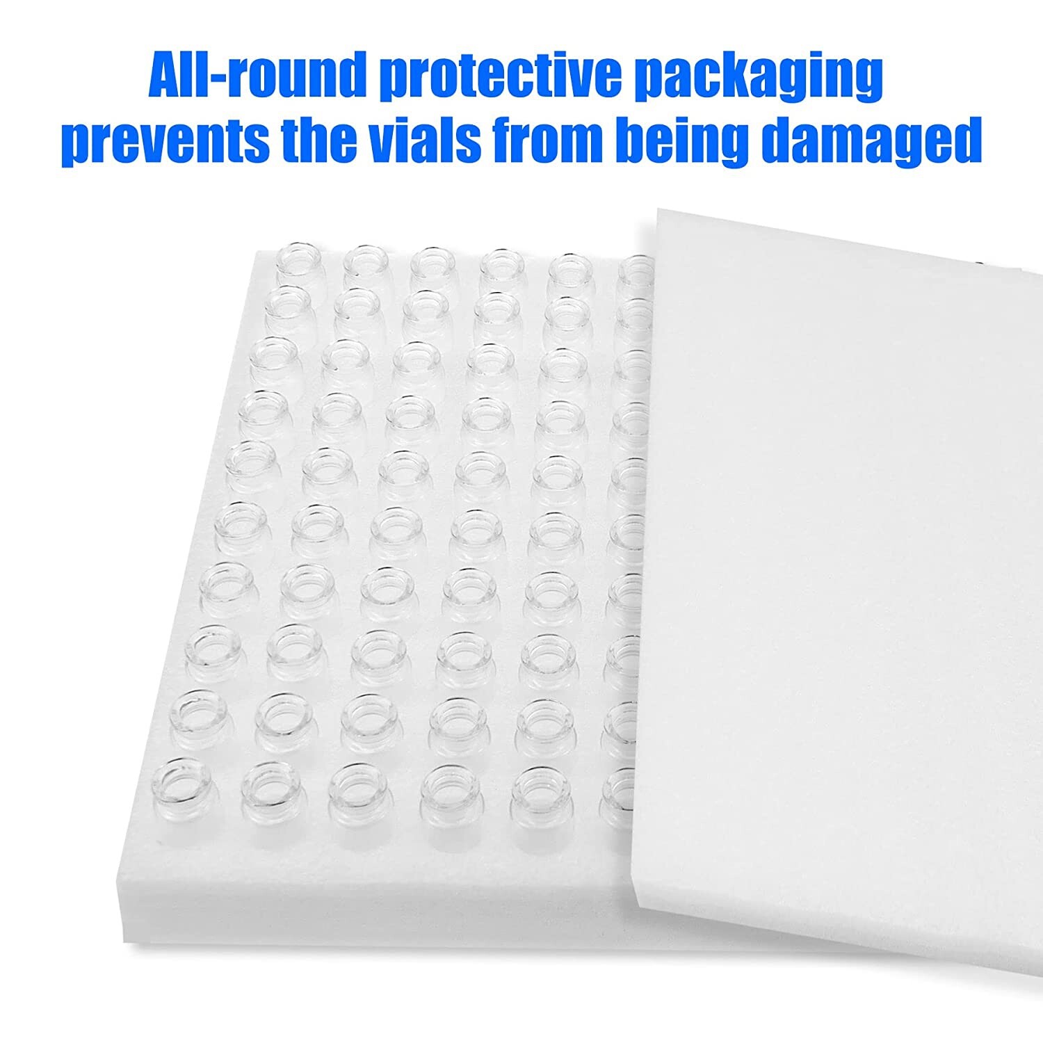 3000pcs 10ml 20mm Sample Vials Crimp Top Glass Bottle HPLC Beveled Edge Top ASTM