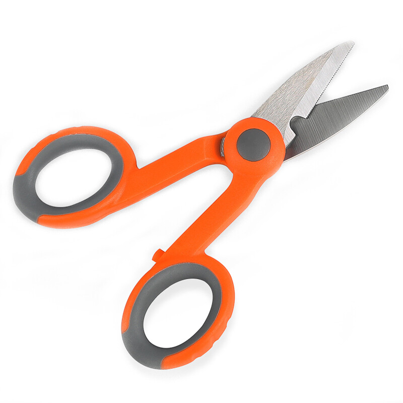 FTTH Fiber optic Sawtooth aramid scissors 3CR13 stainless steel Hardware tools