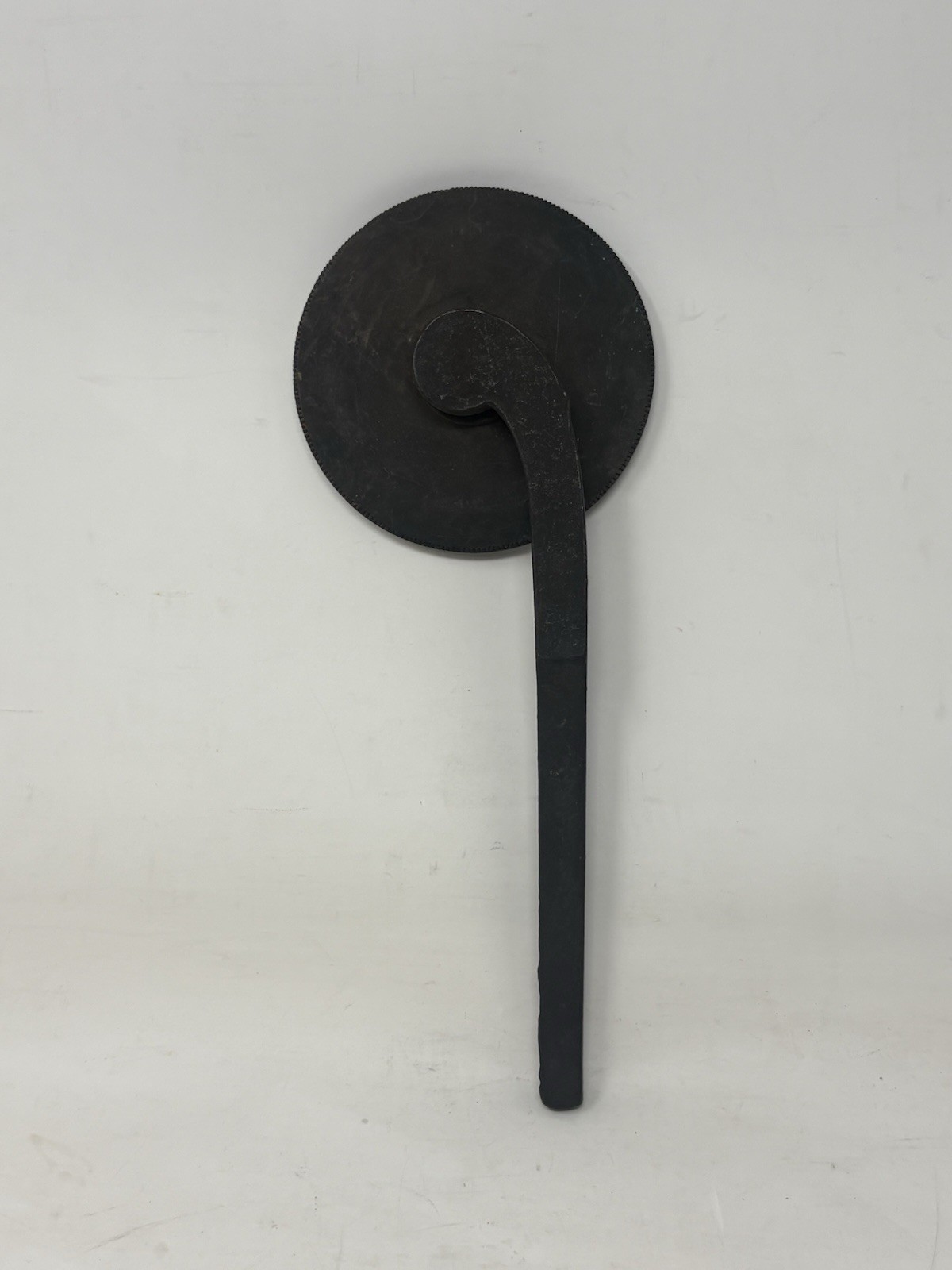 Antique Bookbinding Finishing Wheel Tool Stem & Wheel No Handle Steel Vintage