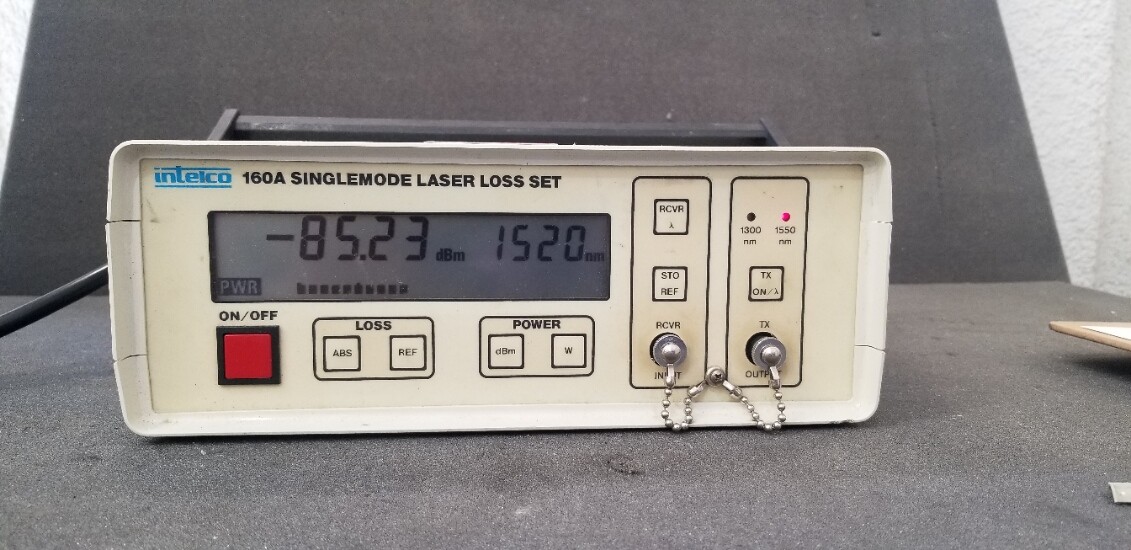 INTELCO 160A Singlemode Laser Loss Set