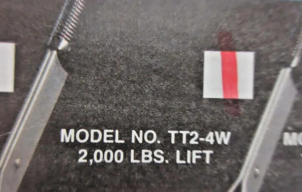 TUF-TUG TT2-4W Web Strap Puller 2 feet 2000 lb. Lift, 4000 lb. Pull 1″ Web USA