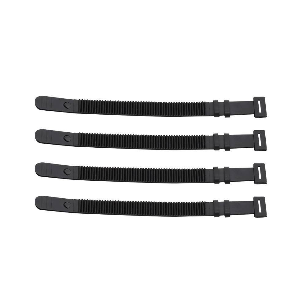 8Pcs 5.9″ Wire Zip Ties Band Wrap Handlebar Switch Harness Clamp For Motorcycle