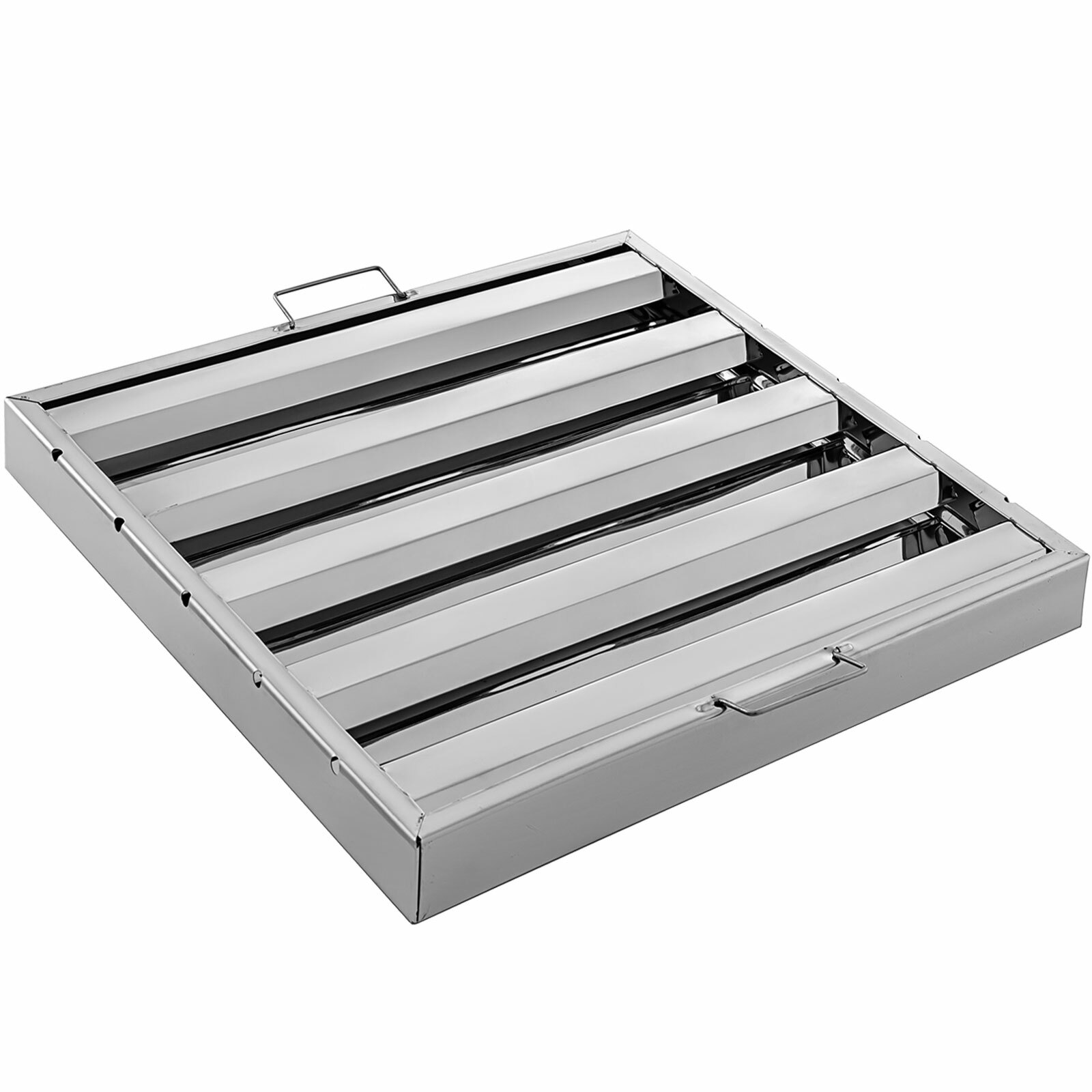 VEVOR 6PCS 20″x20″ Stainless Steel Hood Grease Commercial Exhaust Filter Baffle