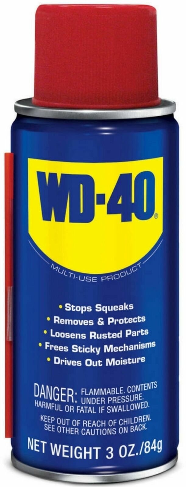 WD-40 Multi Use Lubricant Aerosol Spray Can – Great Oil For Motors – 3 OZ