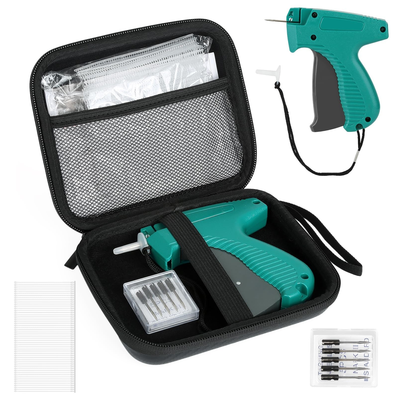 Tagging Gun for Clothing with Case, Standard Retail Price Tag Attacher Gun Kit