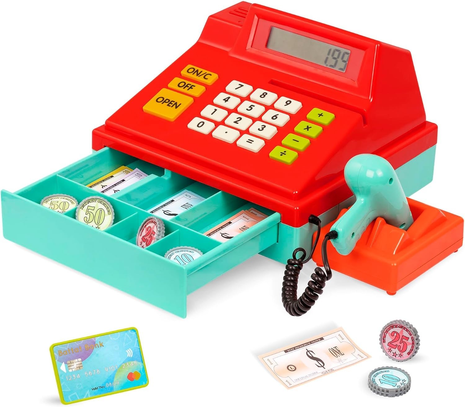 Cash Register with Scanner