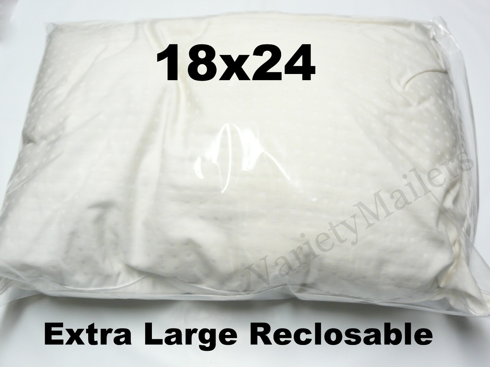 5 EXTRA LARGE 18”x 24” Clear Reclosable 4 MIL HEAVY DUTY Storage Bags