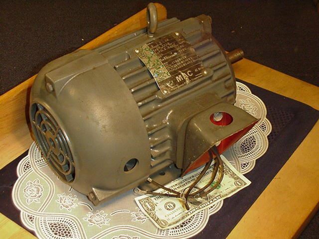 Westinghouse AC Motor 72D43228 3/4HP 575Volt 1150RPM 3 Phase Frm 143T