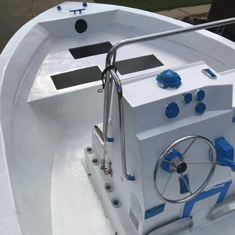 TotalBoat Marine Gelcoat White Quart with Wax – Boat Building & Repair Coating