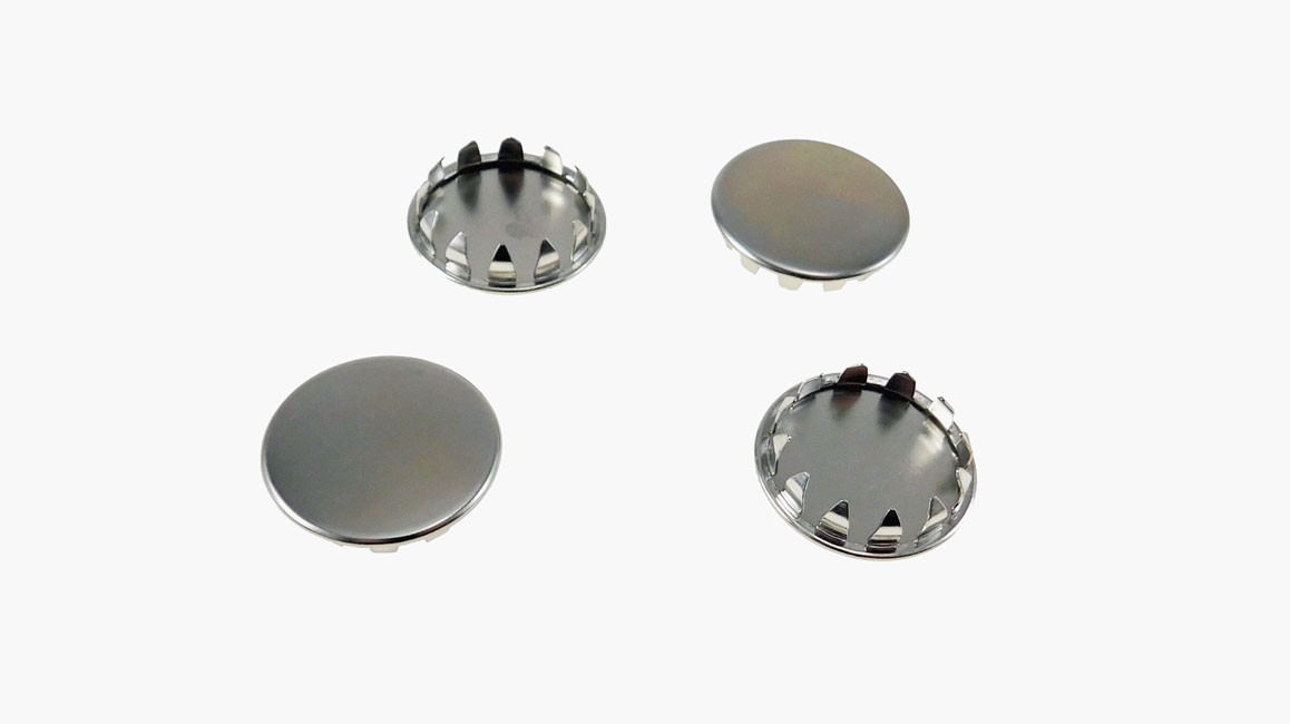 (4 PACK) 1-1/8″ Nickel Plated Metal Hole Plugs for .031″-.125″ metal SP-1.125-NK