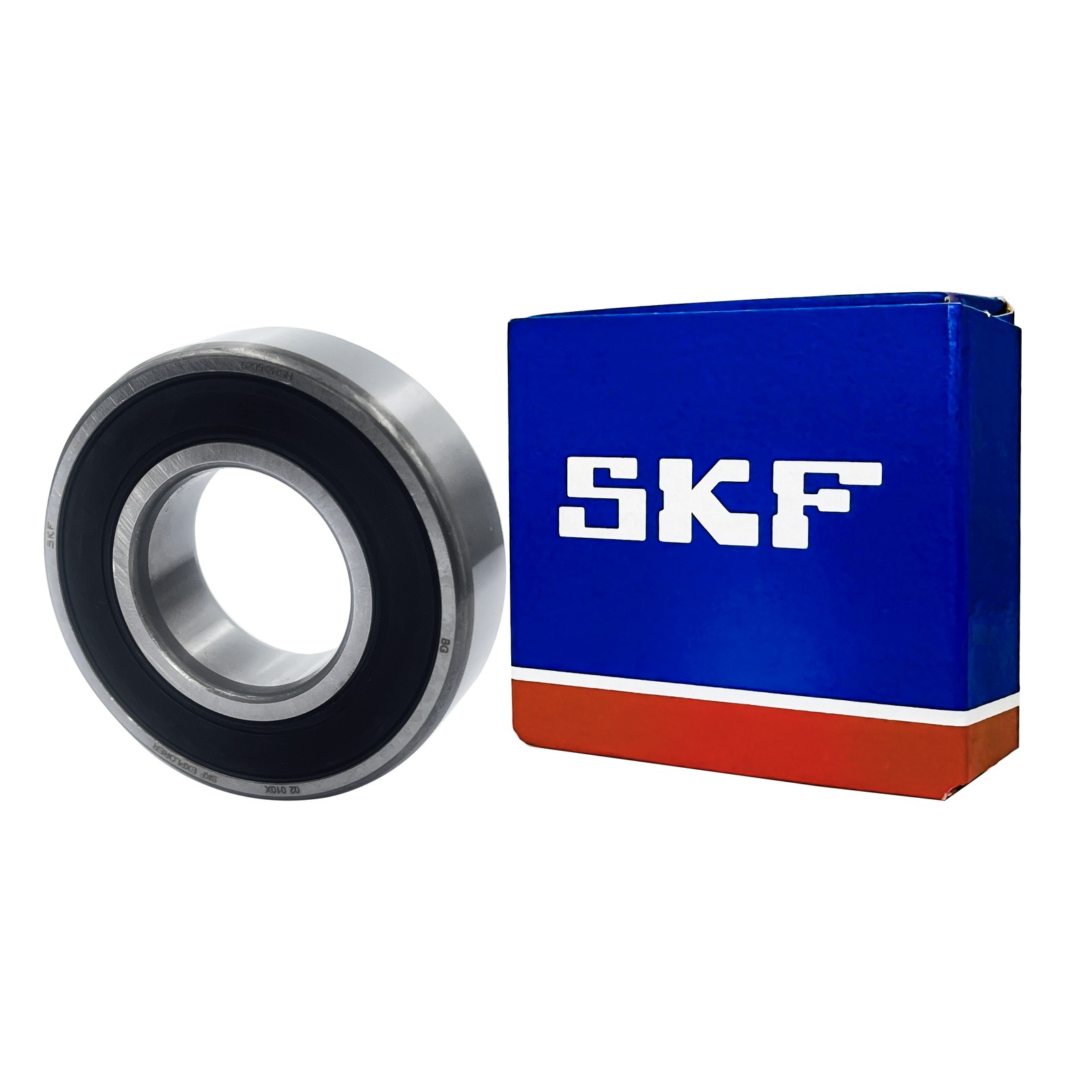 New 6205-2RS SKF Brand Rubber Seal Ball Bearing 25x52x15 6205 2RS 6205RS