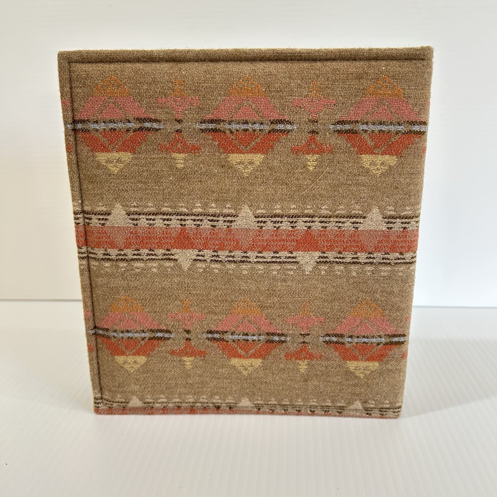Pendleton Mills Indian Blanket Wool Recipe Organizer Binder Book Unused 9.5×8.5