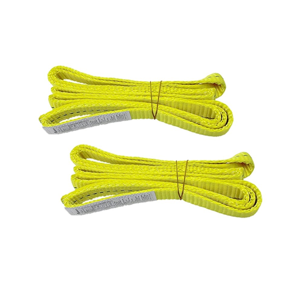 2PK 1″X6′ Web Sling Lift Tow Strap Heavy Duty Rigging Moving Straps 3200LBS 5:1