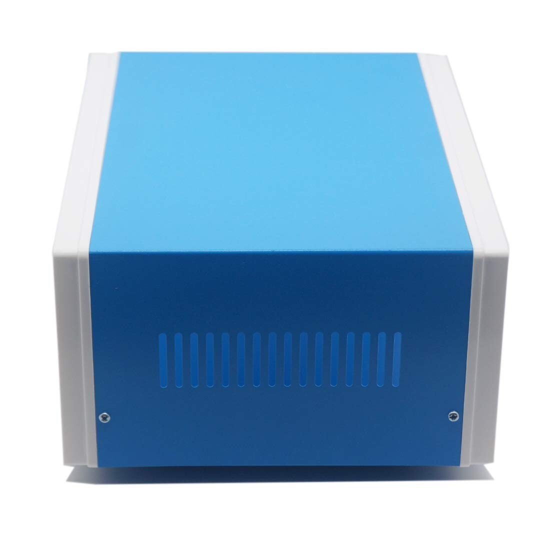 Electronic Enclosures Blue Metal Enclosure Project Case DIY Box Junction Case