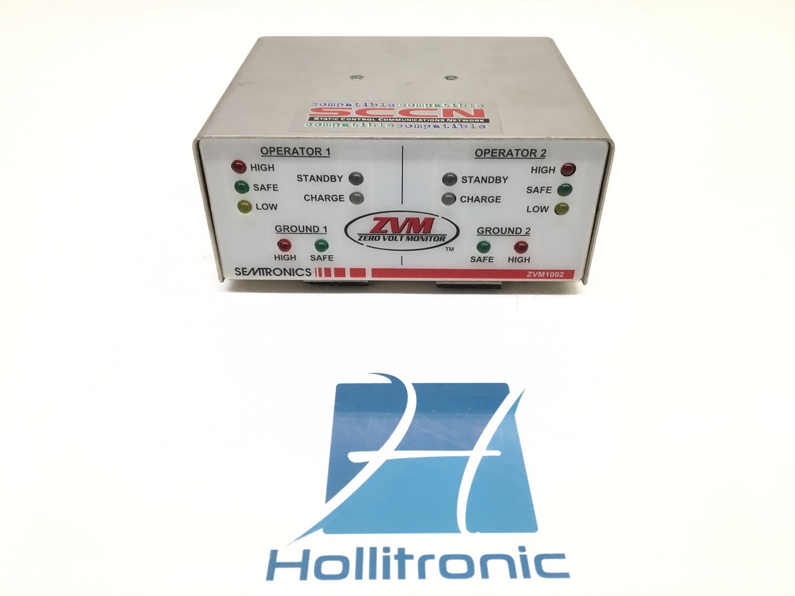 Semtronics ZVM Staic Control Communications Network Zero Volt Monitor ZVM1002