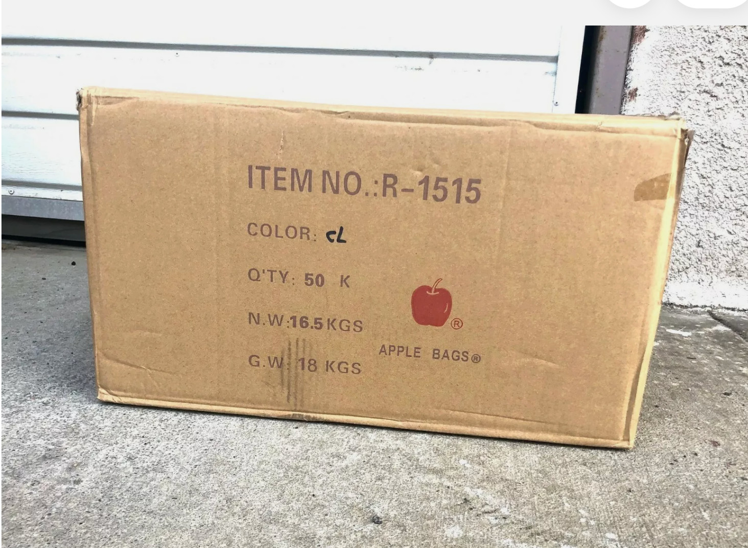 Baggies 1515 Apple Brand Bags Liquidation! Case (50,000)