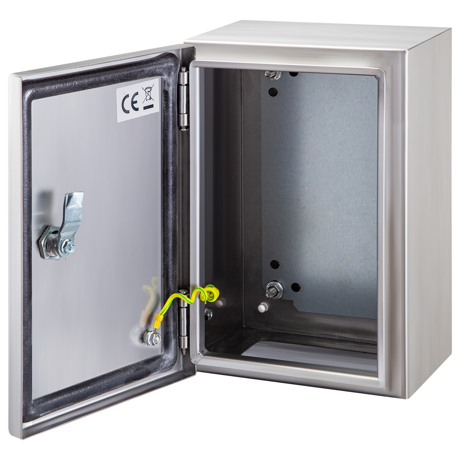 Uimoso Steel Electrical Enclosure Box16x12x8in Stainless Steel for Wiring