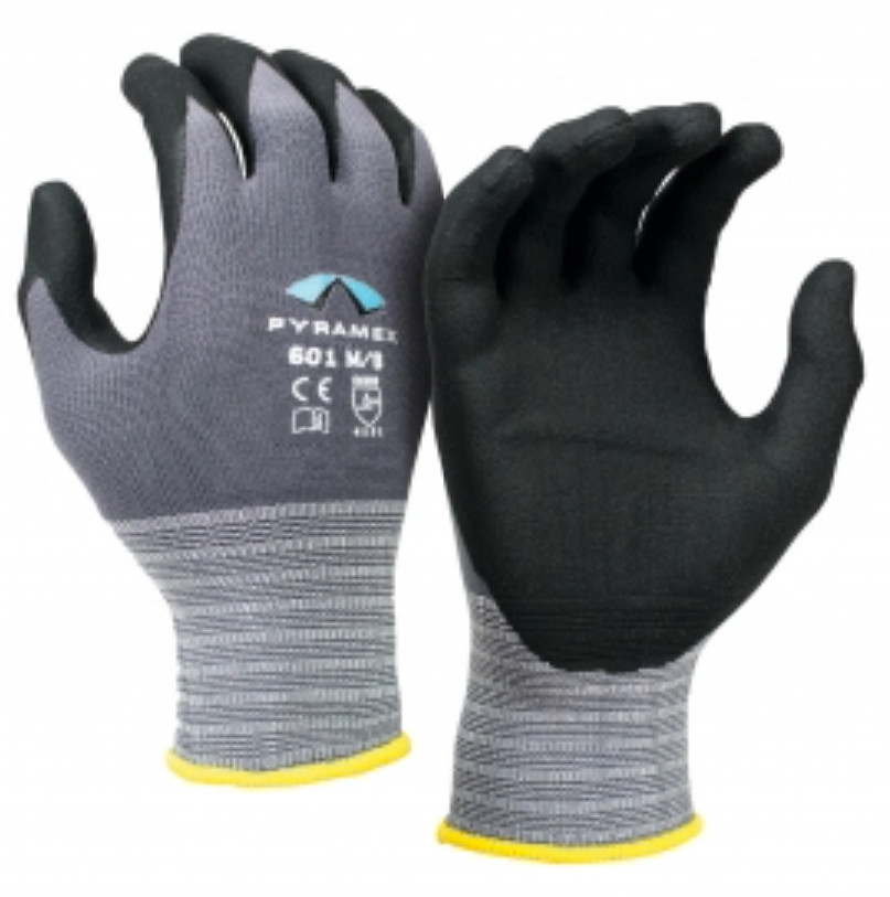 Pyramex GL601 CorXcel Micro-Foam Nitrile Gloves – 1 Dozen