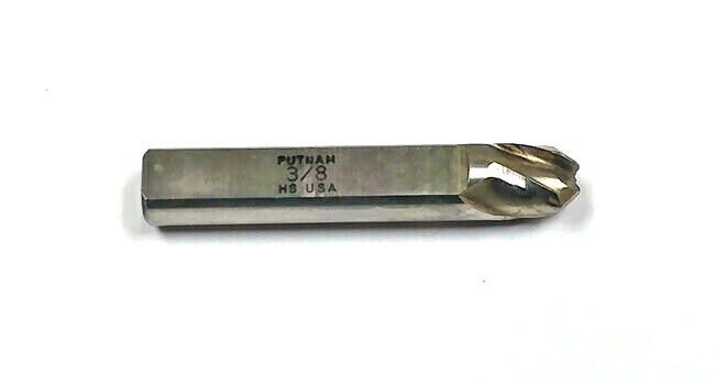 3/8″ (.375″) 4 Flute HSS Special NCC Chamfer End Mill 45 Degree MF4080221
