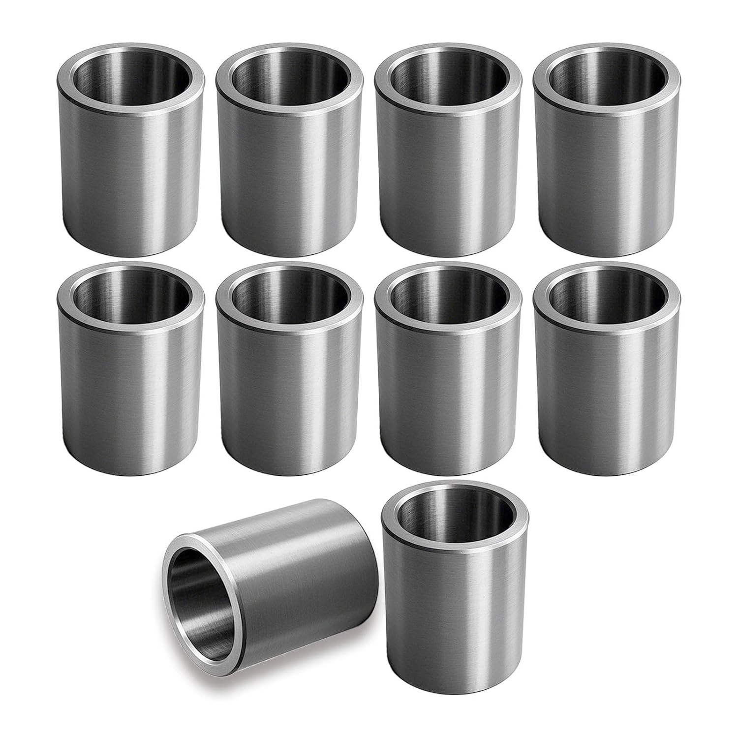 10 Pc Stainless Steel Reducer Bushing Spacer 1/2″ to 3/8″ Standoff Adapter