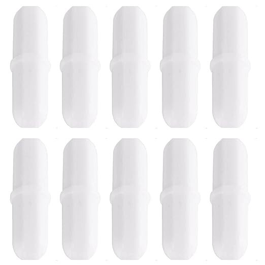 Magnetic Stir Bars10 Pcs PTFE Magnetic Stirrer Mixer Stir Bar 20 Mm/ 0.8 Inch