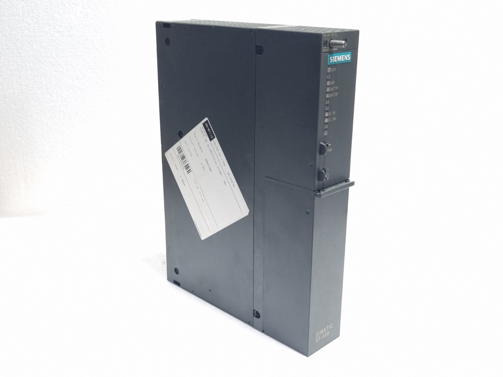 Siemens Simatic S7-400 PS407 6ES7 407-0KR02-0AA0 Power Supply Module 120-230V