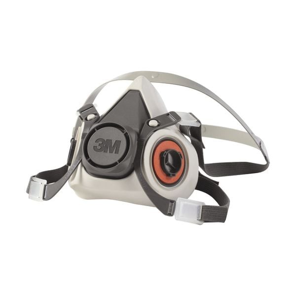 3M 6100 Half Facepiece Reusable Respirator, 6000 Series, Thermoplastic