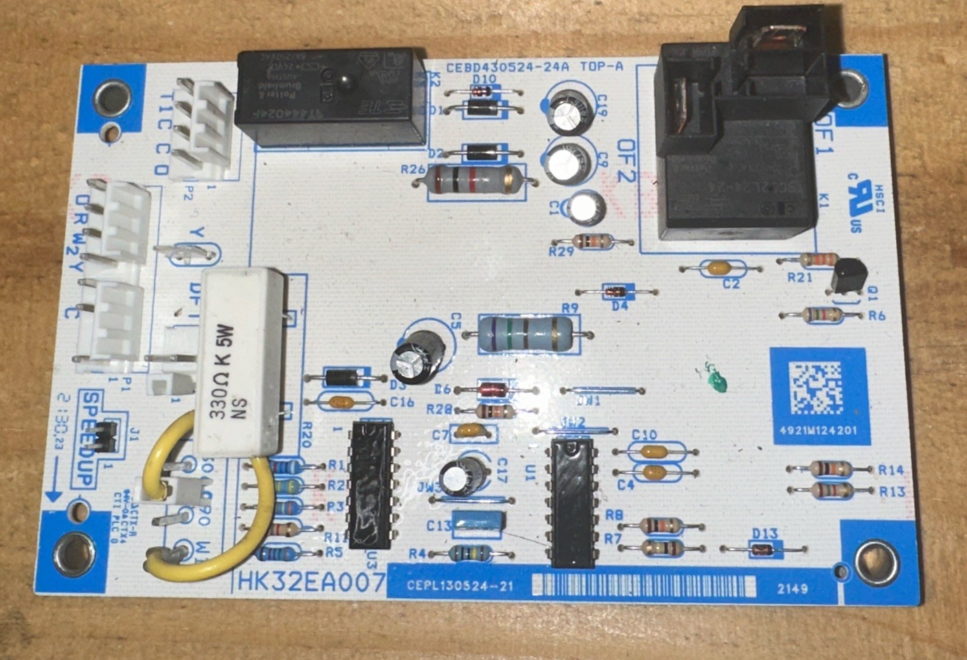 HK32EA001 HK32EA007 New Defrost Control Board 1173636 1177927 662442528544
