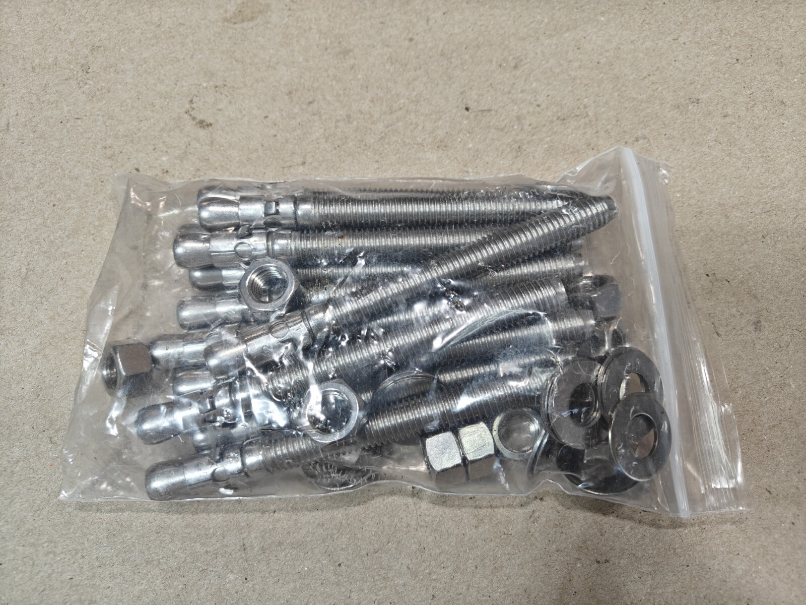 1/2″-13 x 5-1/2″ UltraWedge Anchors, 304 Stainless Steel, (Inch) (12/Pkg.)