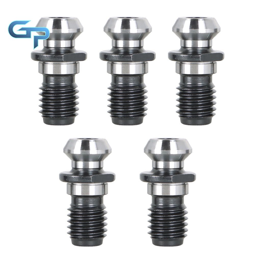 5pc Coolant Pull Stud Retention Knob for Mazak Fadal HURCO Okuma CAT40 45°0.740″