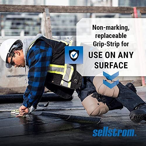 Sellstrom S96110 Ultra Flex III KneePro Knee Pads Construction Flooring Roofing