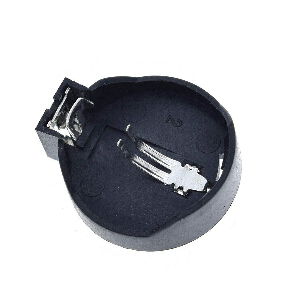 20pcs/set Button Coin Cell Battery Socket Holder Case Black CR2025 CR2032 USA