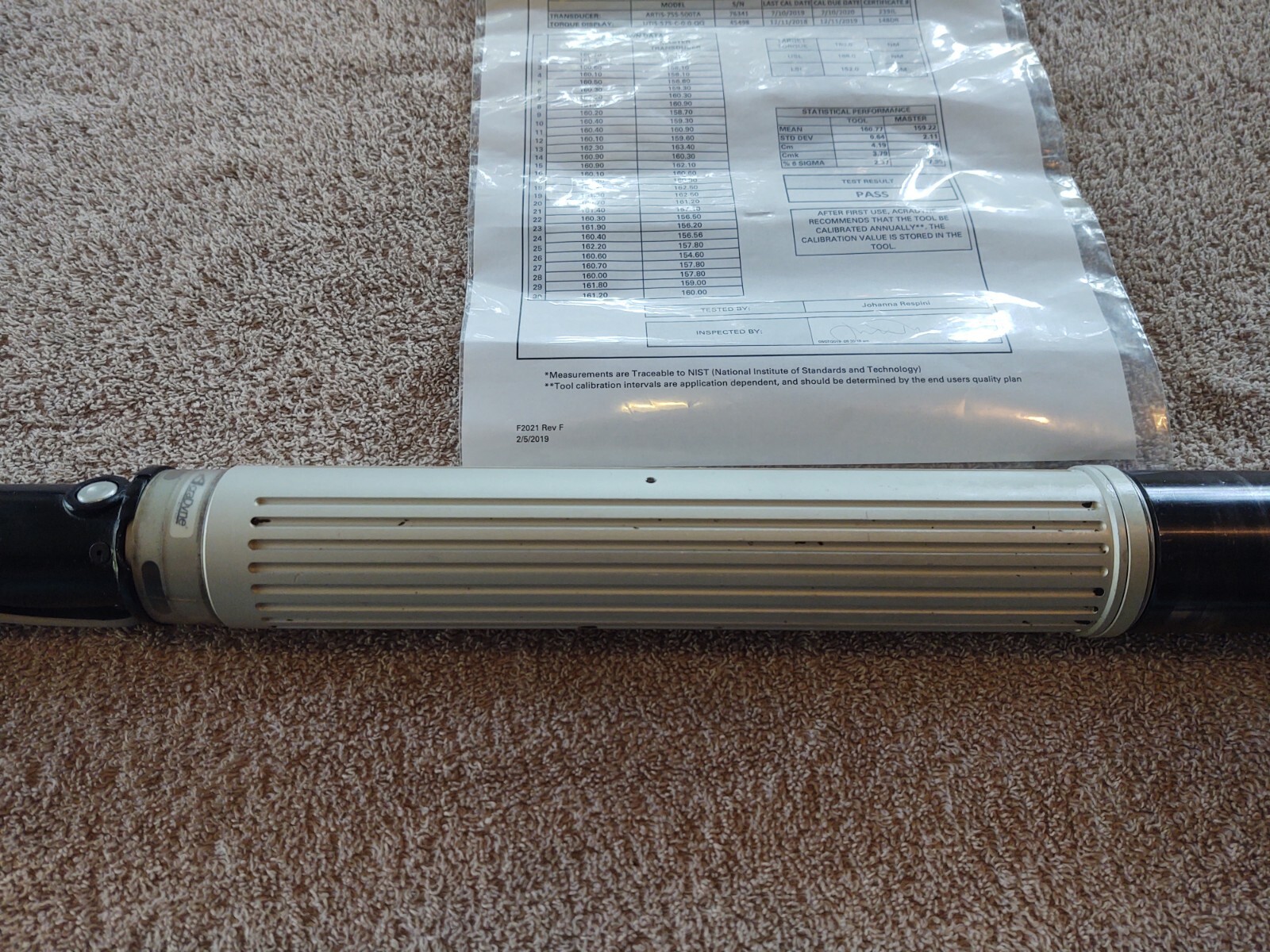 3000 Series Angle DC Nutrunner AEN33200B Not Used Since Refurbish Certified