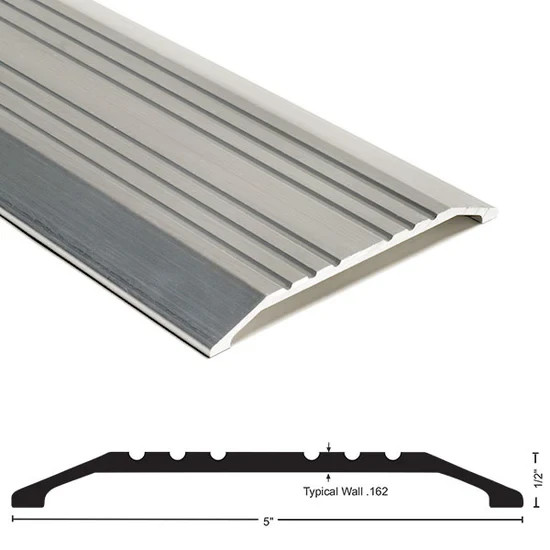 NGP 425 Saddle Threshold 48″ Mill Finish Aluminum