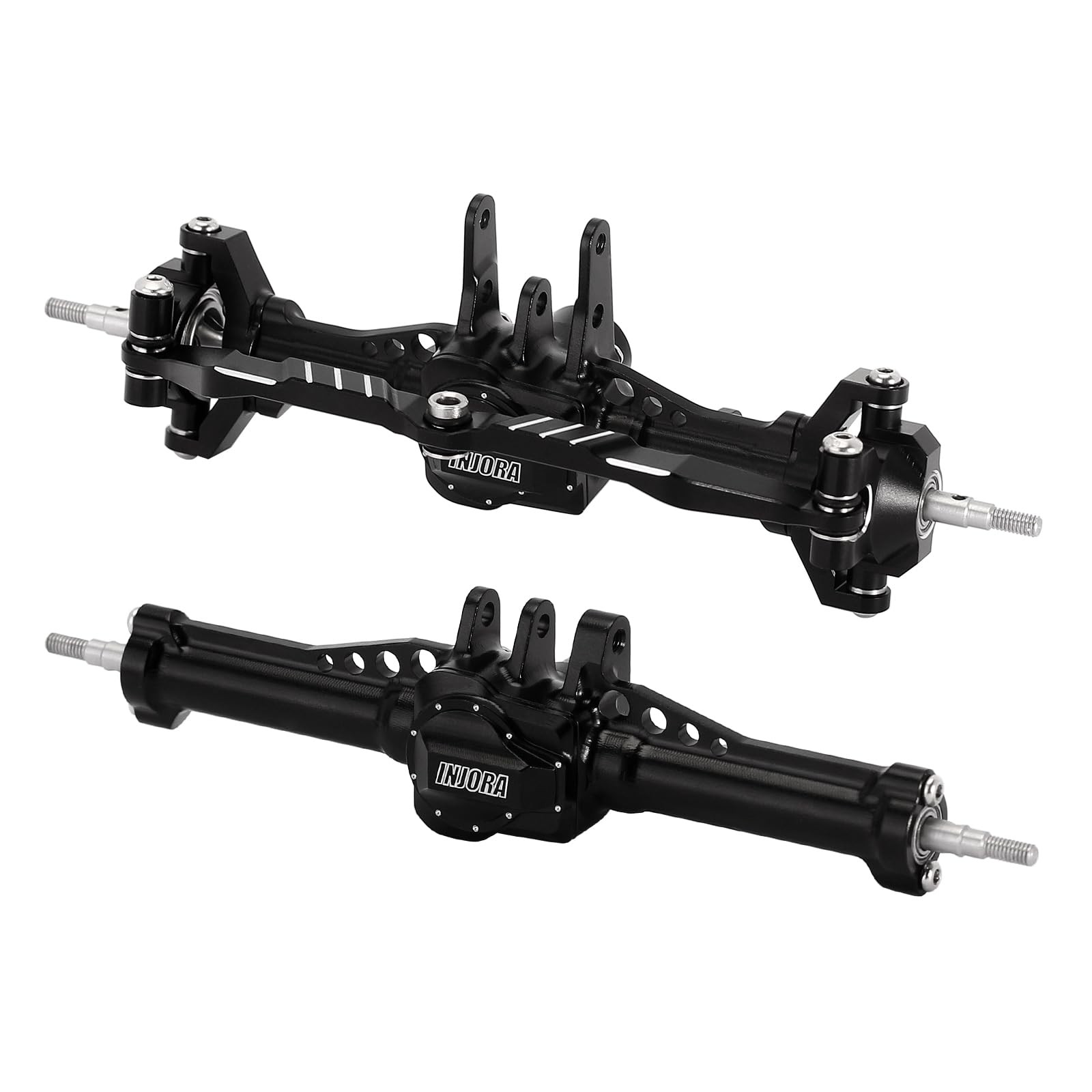 Injora Frontrear Axles Set – 4Mm Extended Aluminum Complete Axles For Trx4M