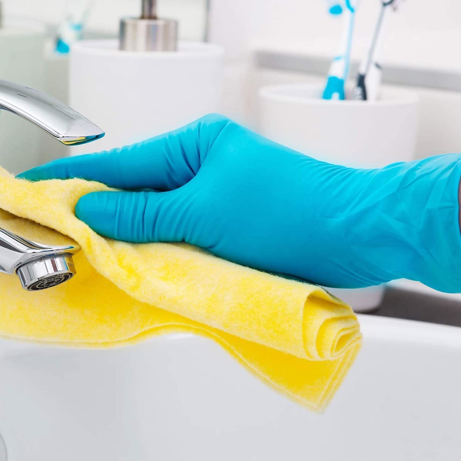 Intco Basic Nitrile Exam Gloves Medical Gloves Disposable Latex Powder-Free For