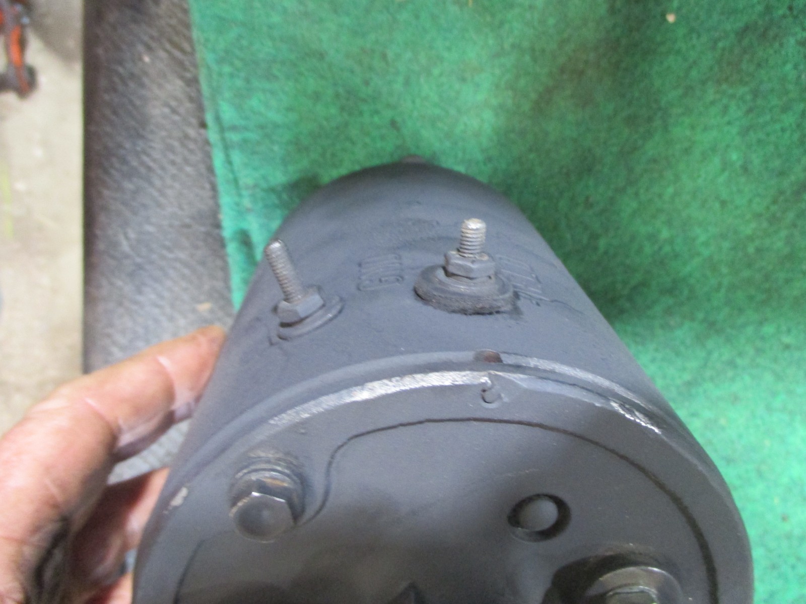 FORD 8N, 3 POST GENERATOR #8N-10000B 1947-50, FRONT MOUNT DISTRIBUTOR MOTOR USED