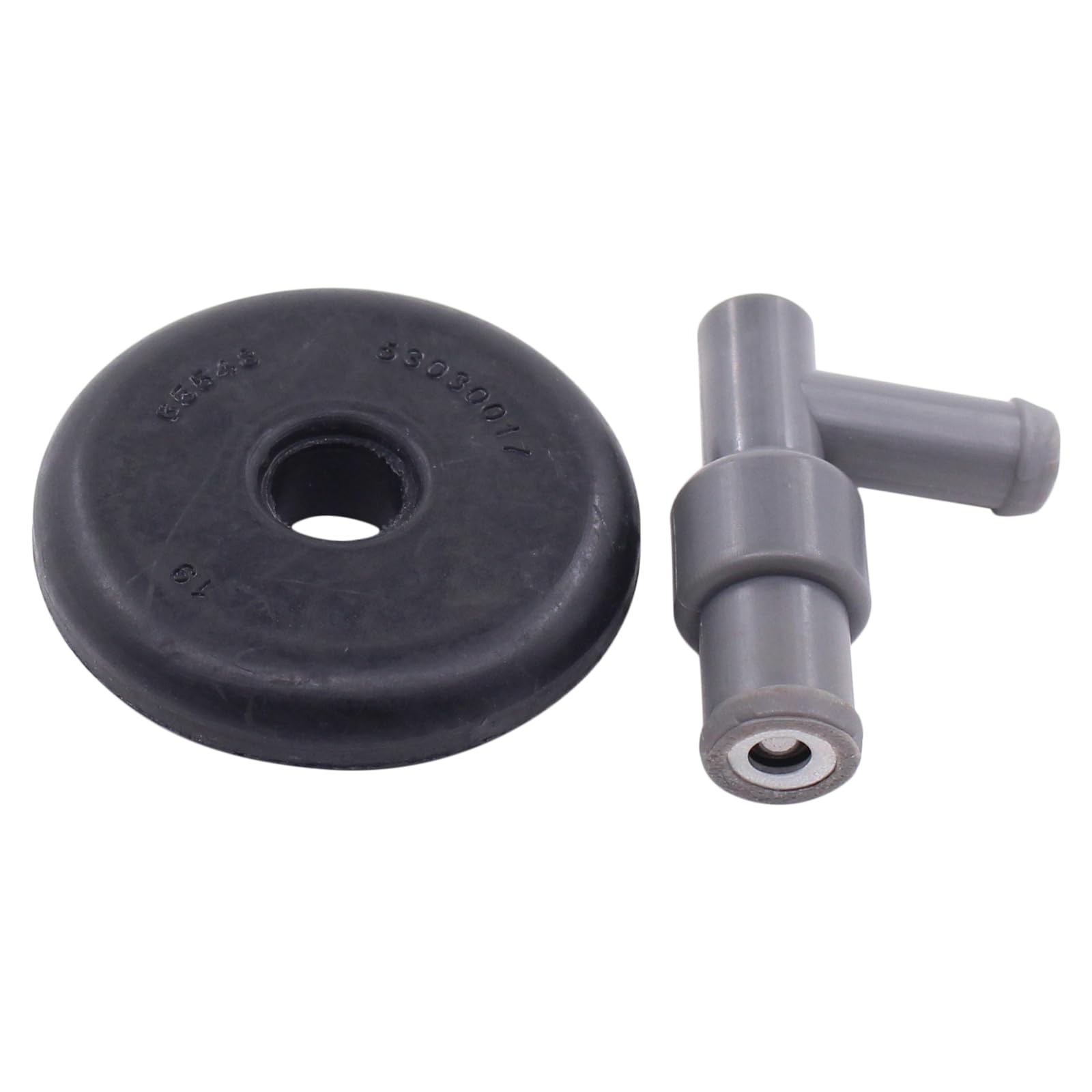 MOTOKU PCV Valve and Grommet for Dodge Dakota Durango Ram 0.25 inches, Black