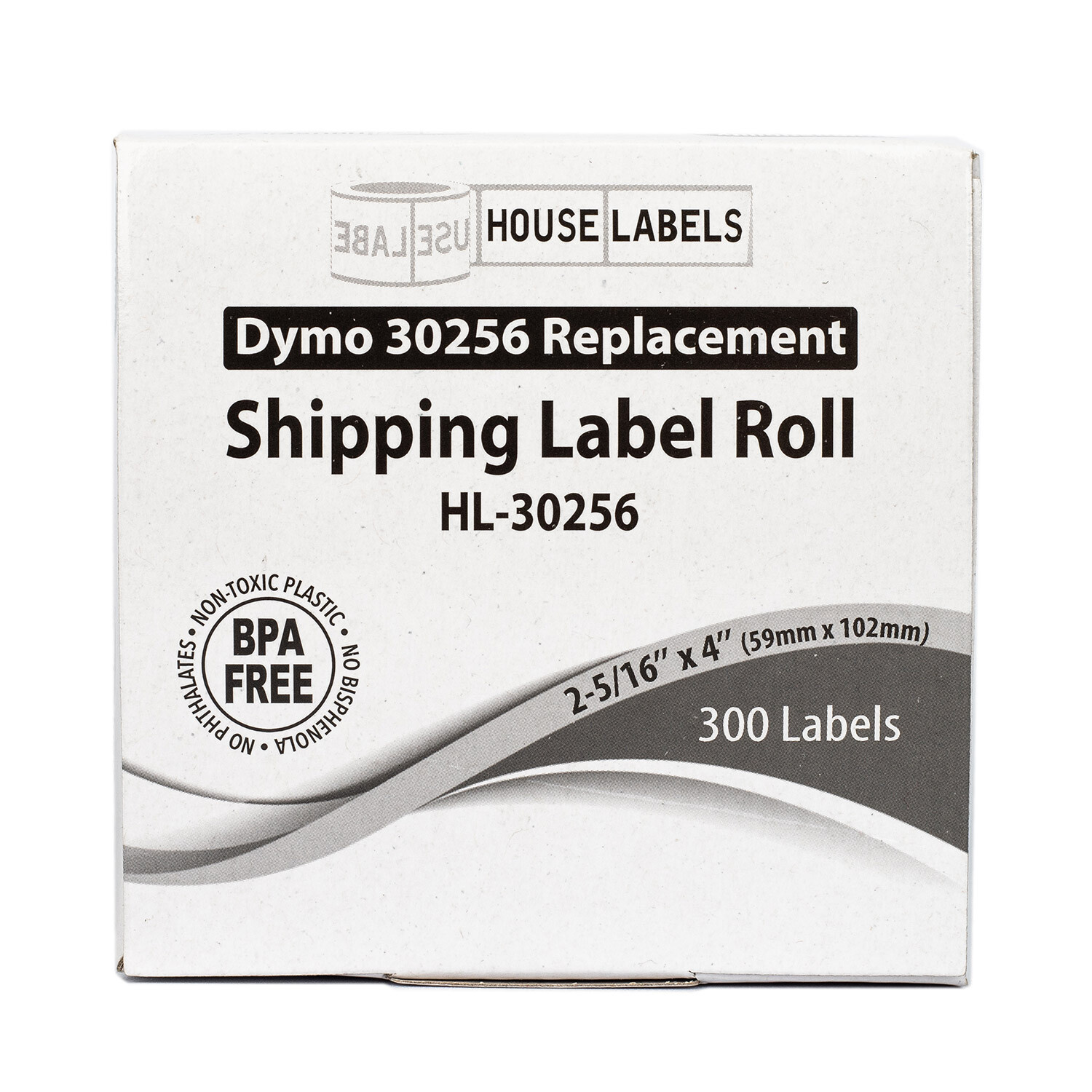 DYMO LW 30256 Compatible LARGE Direct Thermal Address Labels – (50) Rolls of 300