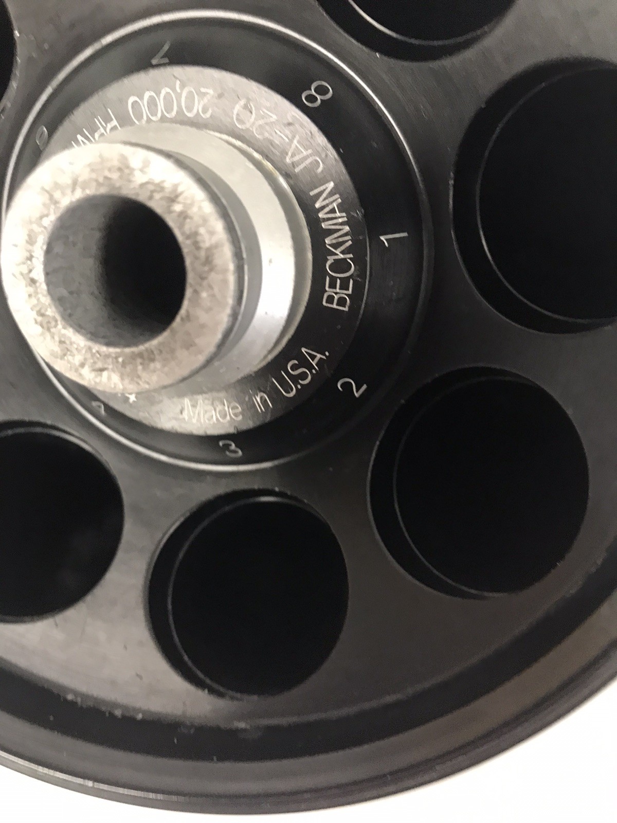 Beckman Coulter JA-20 J Series Centrifuge Rotor 20,000 RPM