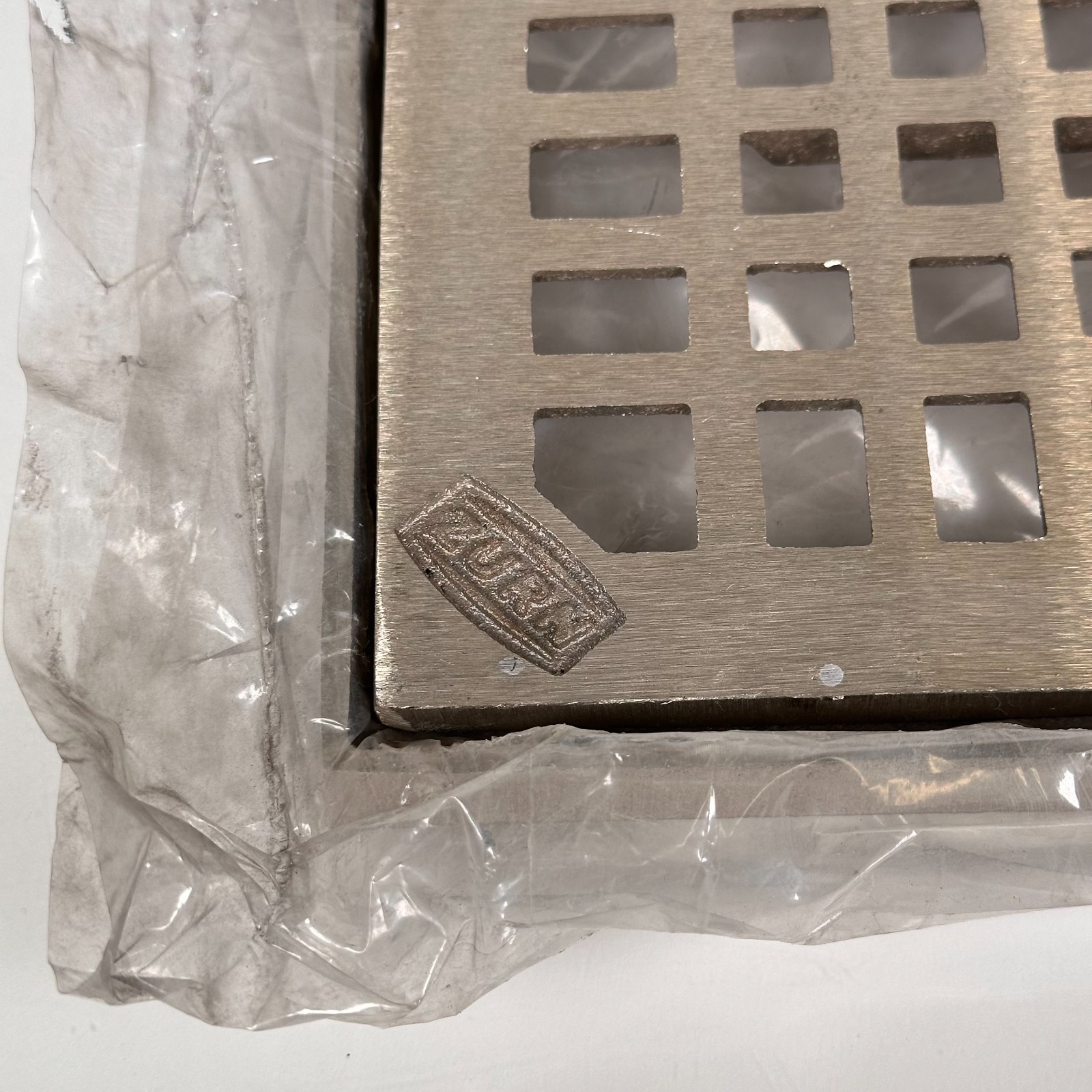 (NEW) ZURN 67107-001 12″x 12″ Full Floor Drain Grate Frame ZN1900 ZN1901 ZN1902