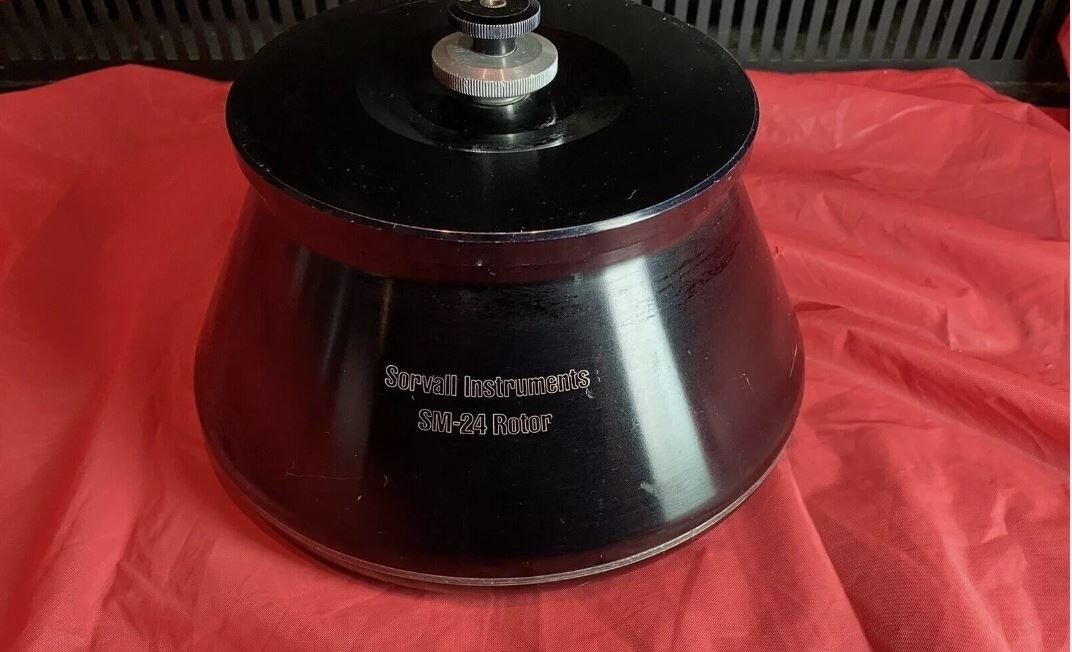 Sorvall SM-24 Centrifuge Fixed Angle Rotor With Lid. Last One!!