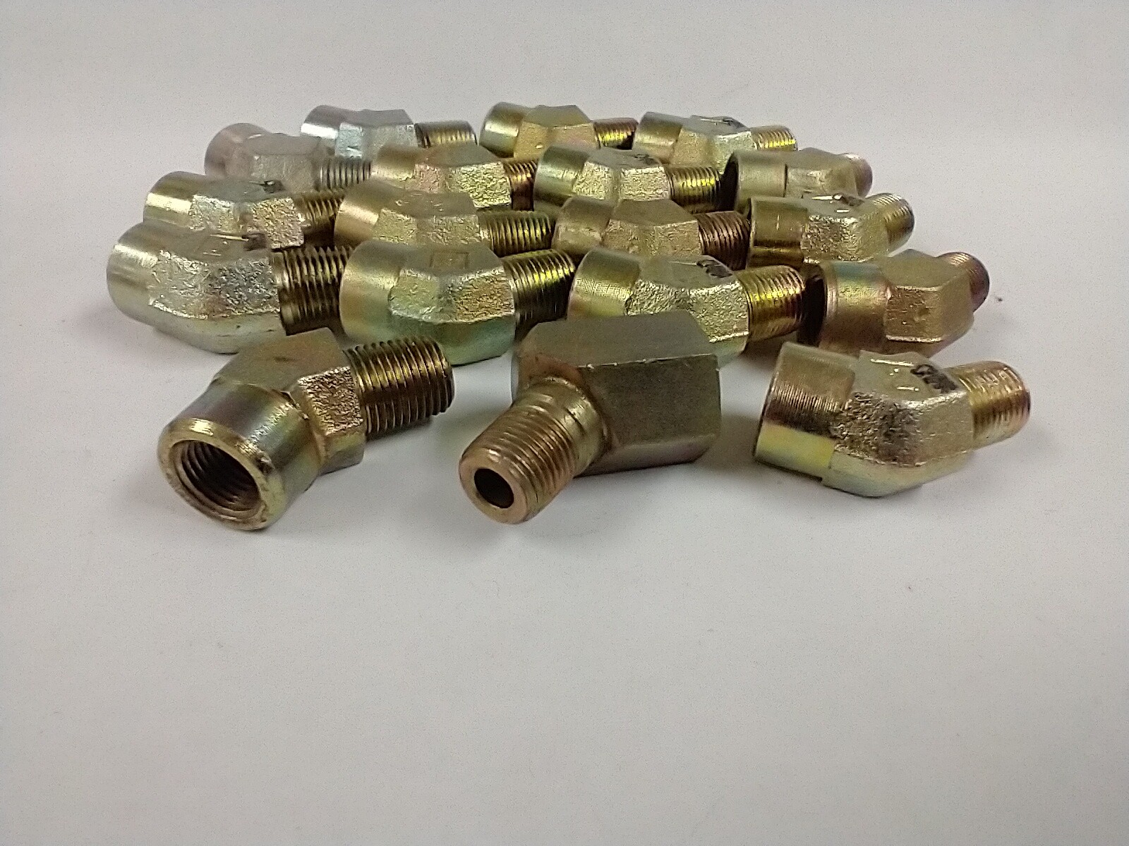 1/8″ NPT TO 1/8″ FNPT 45° STEEL ELBOW FITTINGS (LOT 18) 5503-02-02