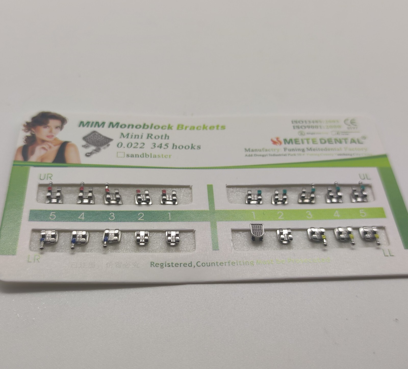 10Sets Dental Brackets Ortodoncia Braces For Teeth 018 022 Roth Mbt Edgewise