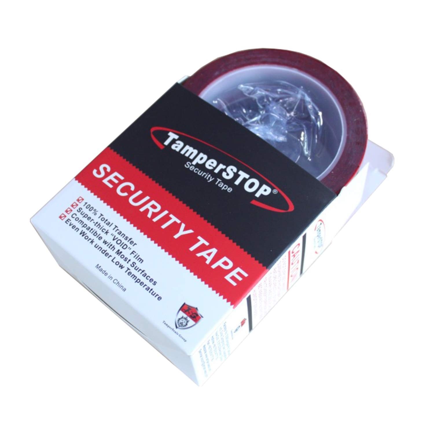 – 2 Rolls Precut 100% Total Transfer Tamper Resistant Packaging Tapes for Evi…
