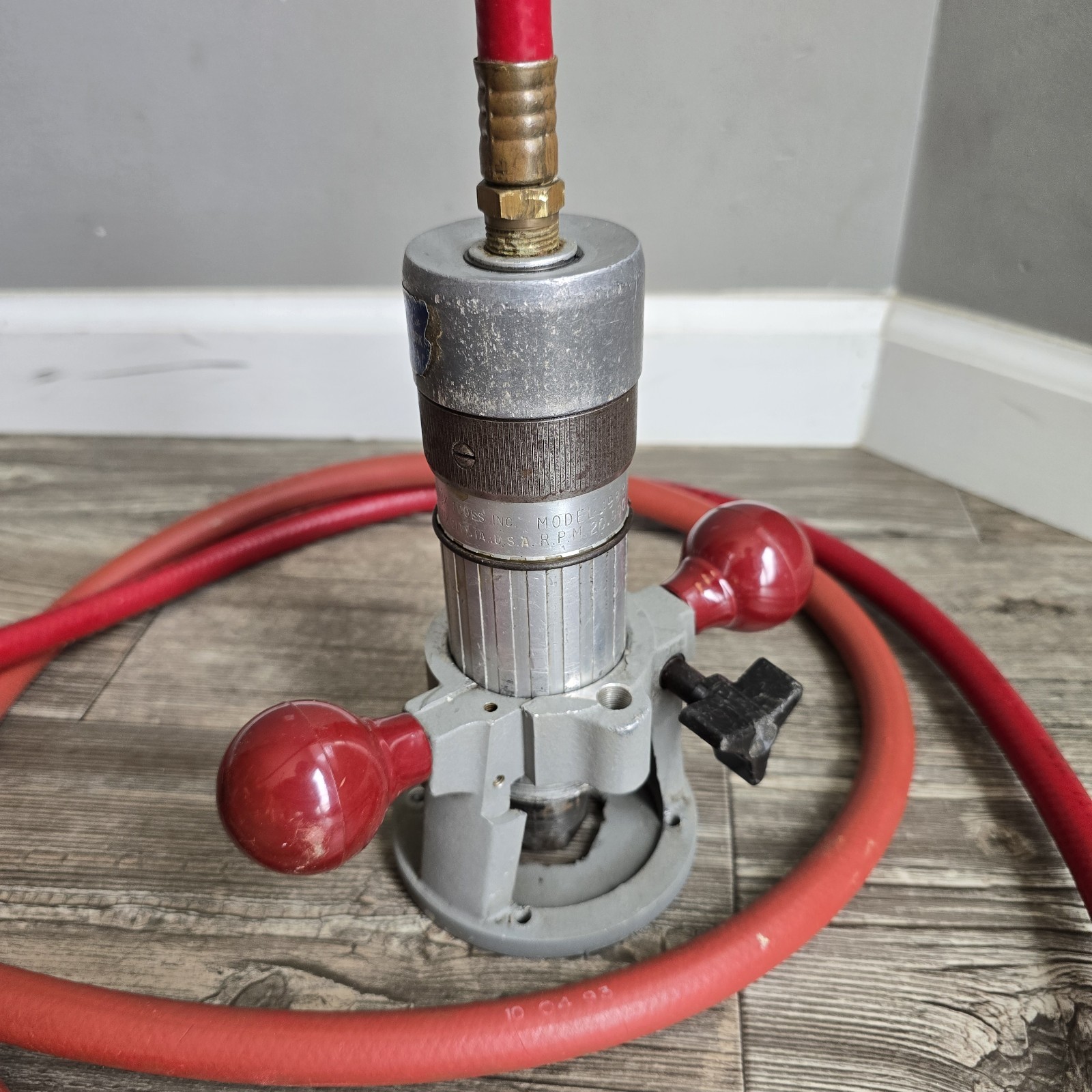 Sioux Tools 1982 Twist Throttle Router 1.5hp/20,000 RPM | Pneumatic Shop Owned