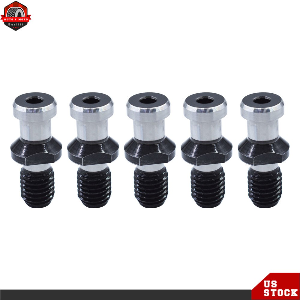 10Pcs CAT40 75 0.747″ Pull Stud Coolant Thru Retention Knob For Mori Doosan New