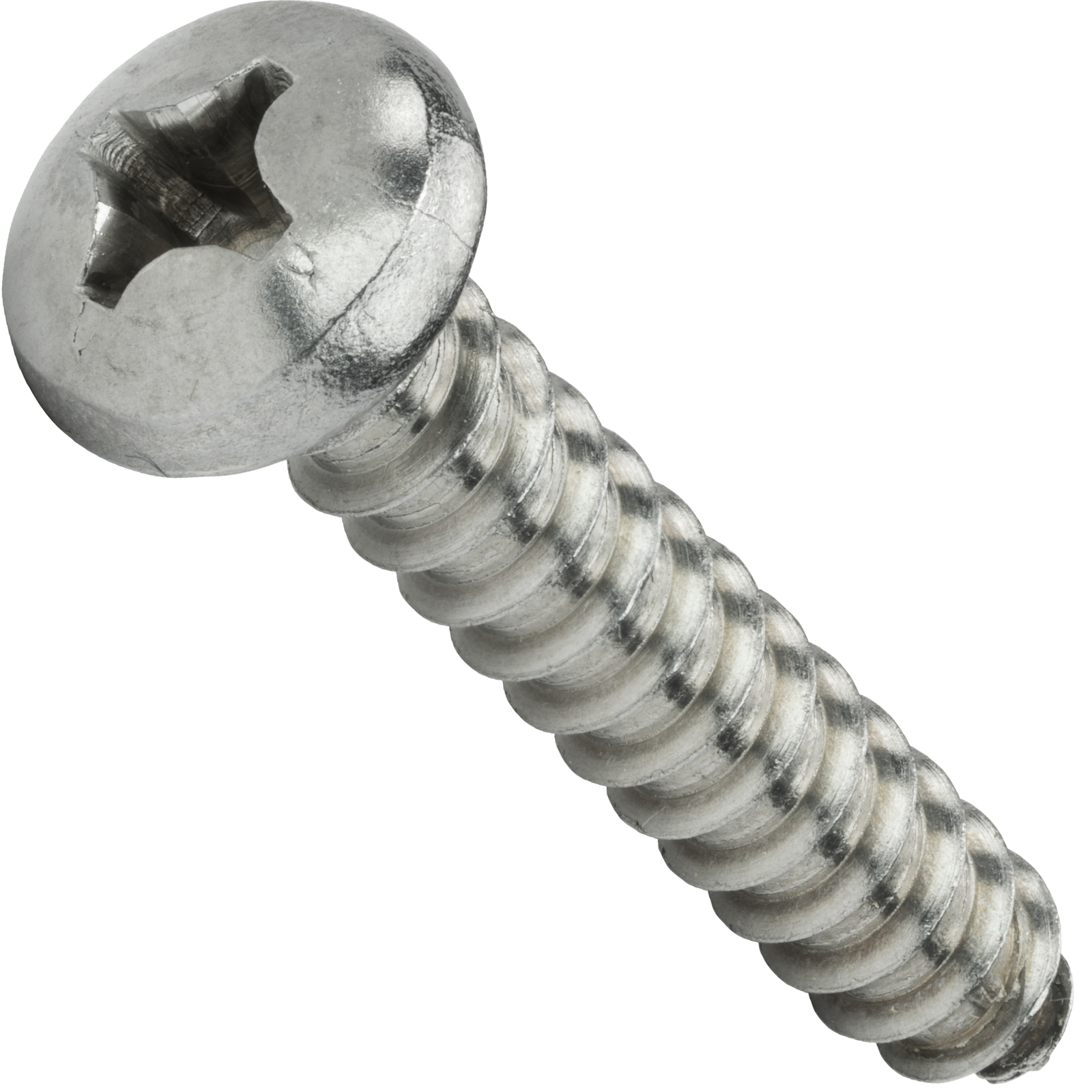 #2 Phillips Pan Head Sheet Metal Screws Self Tapping Stainless Steel All Lengths