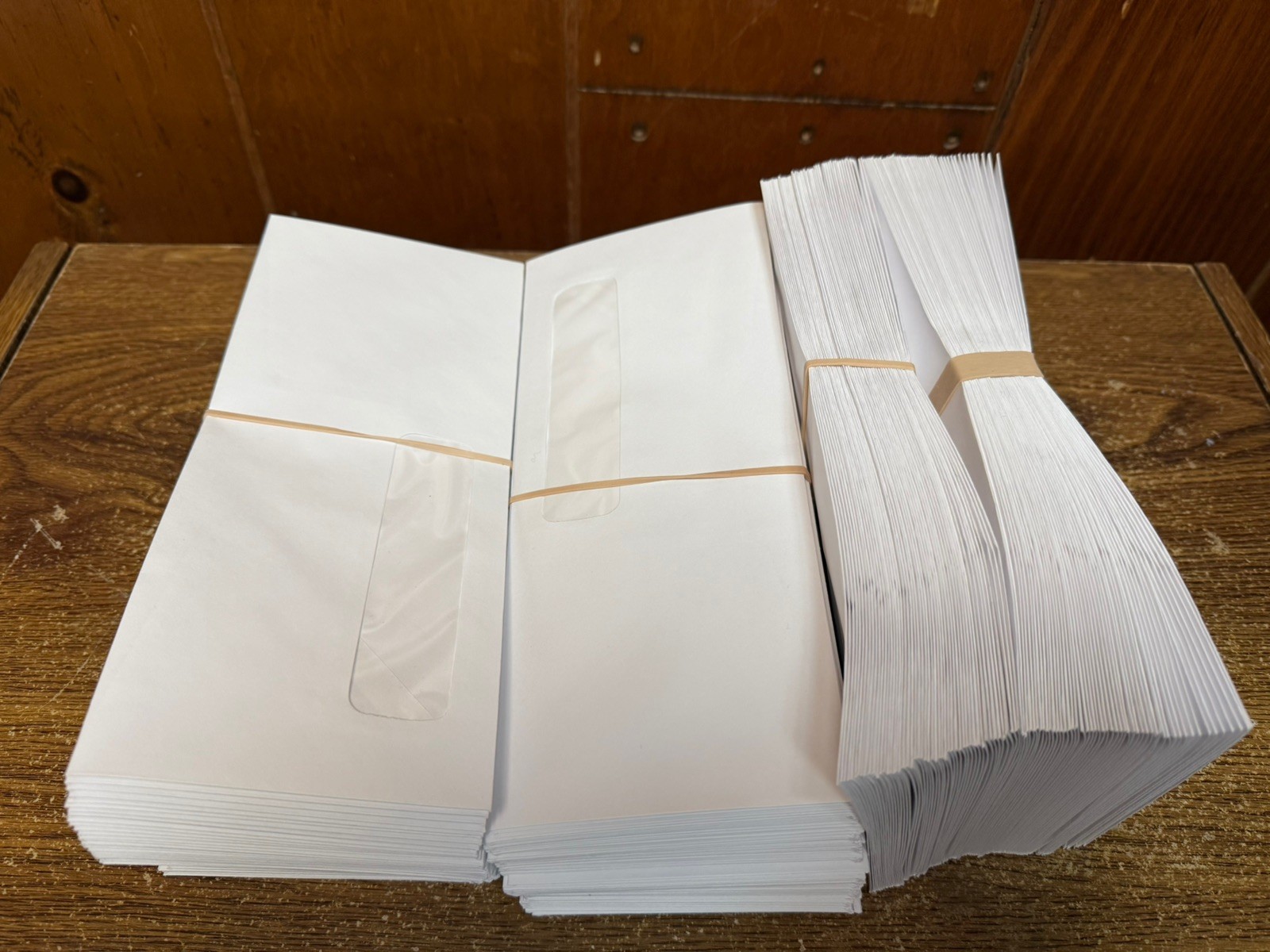 White Size 10 Envelopes Left Window 9.5 x 4 inches – 300 count – New No Box